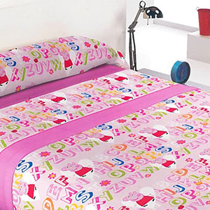 Set di lenzuola per bambini, motivo: panda dei cartoni animati, per bambini,  ragazzi, ragazze, fauna selvatica, lenzuolo con angoli, motivo: panda  kawaii, set di lenzuola rosa per letto king size : 